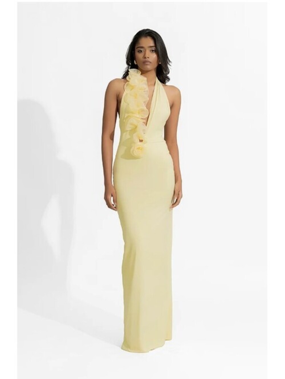 Deme by Gabriella Adela Dress in Butter Yellow